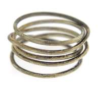 Lot of 2 Sterling Silver Rings