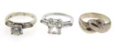 Lot of 11 Sterling Silver Rings