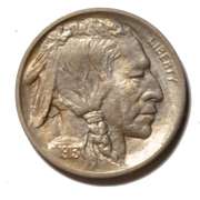 1913 Type Two  BU Toned Buffalo Nickel