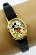 Vintage Ladies Lorus Mickey Mouse Watch, Runs