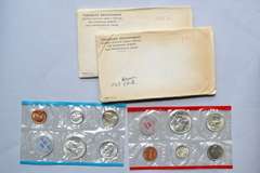 1962 & 1963 US Mint Sets Original Envelopes