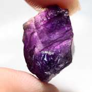 Large 21.40ct untreated uncut Amethyst