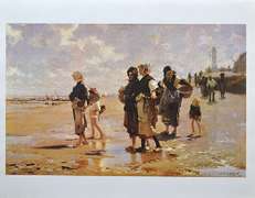 John Singer Sargent, The Oyster Gatherers Of Cancale