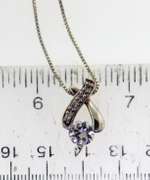 Italian Sterling Silver Hug And Kiss Necklace