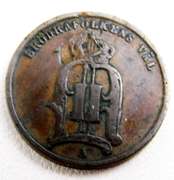 1877 One Ore Sweden Coin