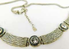 Designer Sterling Silver Statement Neckpiece