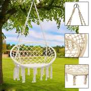 Mesh Hanging Hammock Woven Rope