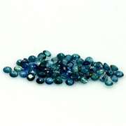 Heated only! 6.87ct set of blue Sapphires from Madagascar