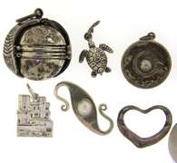 Vintage Group Lot of Sterling Silver Charms