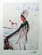 Salvador Dali, 'Earth Goddess' Lithograph