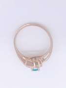 14kt Gold, Emerald, & Diamond Ring