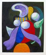 Pablo Picasso, Woman With A Flower