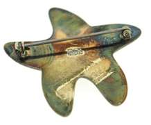 Vintage Sterling Silver StarFish Pin