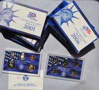 2 Each 2000-1 & 2005-6 US Mint Proof Sets
