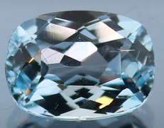 Glamorous 6.27ct cushion cut Brazilian Topaz