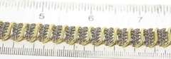 Glittering Yellow Gold "S"-Link Diamond Bracelet