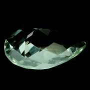 Brilliant 4.78ct platinum green Amethyst