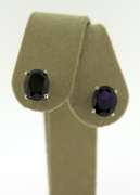 925 Sterling Silver Pair of Quartz Earrings
