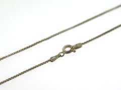 Italian Sterling Silver Chain Necklace