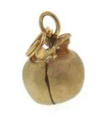 Precious 14kt Yellow Gold Apple Charm