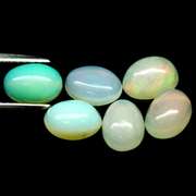 Unheated! 3.25ct Ethiopian opal set