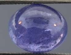 Large 4.42ct UNHEATED blue violet Tanzanite