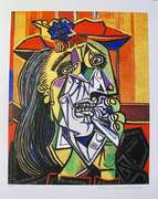 Pablo Picasso, Weeping Woman With Red Hat
