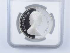 PF70 UCAM 1987 Canada $1 Silver - John Davis Expedition - Graded NGC