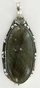 Silver and Natural Stone Pendants