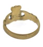 Beautiful Yellow Gold Claddagh Ring