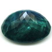 Huge! 40.80ct blended color blue green Fluorite