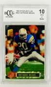 Natrone Means Stadium Club Football Card, Mint 10