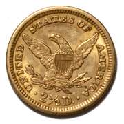1903 Near Unc $2.50 Liberty Gold Quarter Eagle