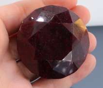 Impressive 717ct rich violet red Ruby