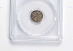 AU58 1871-S Seated Liberty Half Dime - Graded PCGS