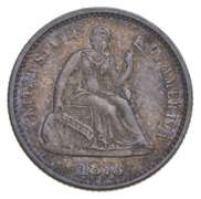 1873 Seated Liberty Half Dime