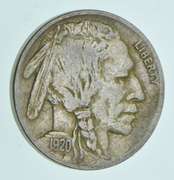 1920-D Indian Head Buffalo Nickel
