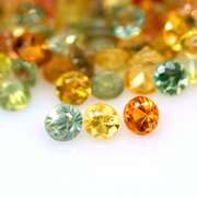 Brilliant hues! Heated only! 6.46ct Sapphire set