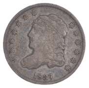 1837 Capped Bust Half Dime - Small 5C