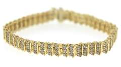 Favorite Yellow Gold Diamond S Link Bracelet