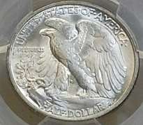 1945-S Walker Half Dollar PCGS MS-65, full GEM