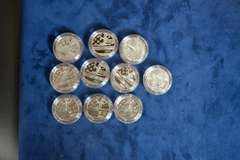 Lot Of 10 Commemorative Half Dollars in Capsule