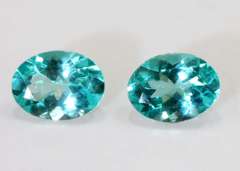 Shimmering Natural Apatite Pair - 2.40 cts.