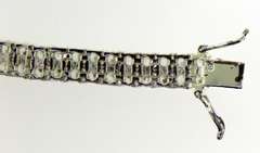 Sterling Silver Crystal Tennis bracelet