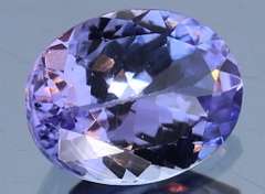 Vivid 1.66ct violet blue Tanzanite