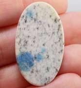 Attention grabbing! 36.87ct blue dot Lazulite