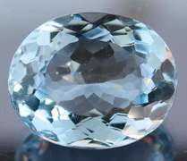 Designer 24.85ct aqua blue Hydrothermal Quartz