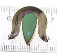 Lot of 4 Sterling Silver Turquoise Pendants