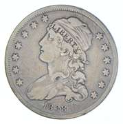1838 Liberty Cap Quarter