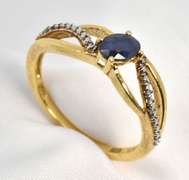 Pleasing Sapphire Ring